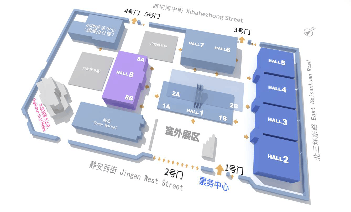 展館分布